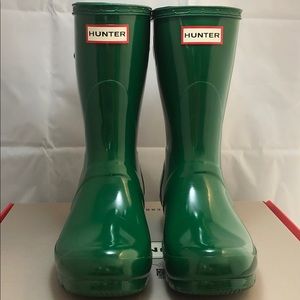 hyper green hunter boots